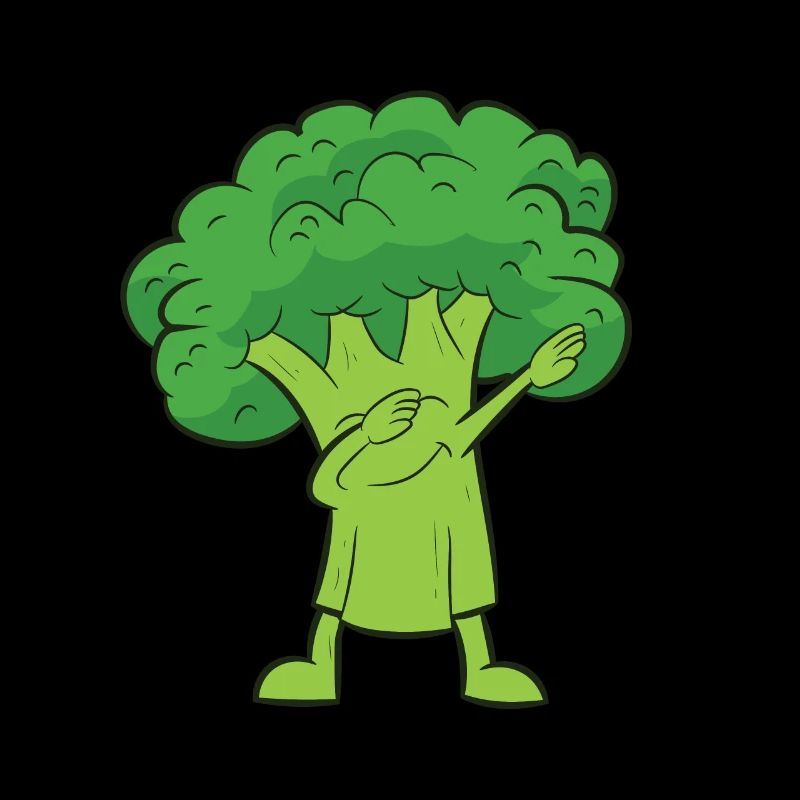 Dabbing Broccoli, Vegetables, Vegetarian,