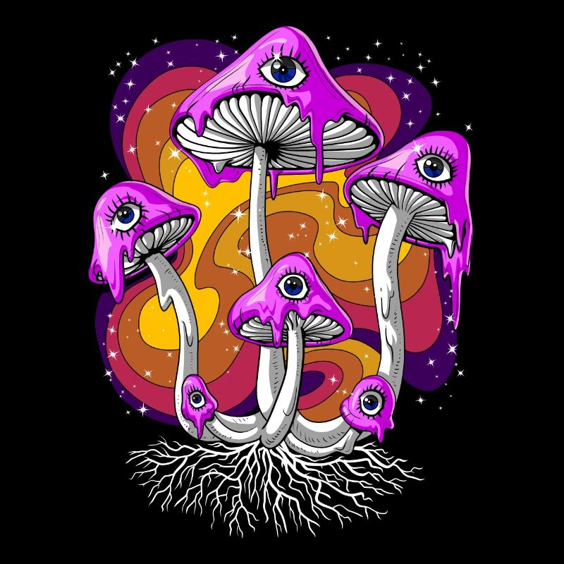 Psilocybin Magic Mushrooms Psychedelic Eyes
