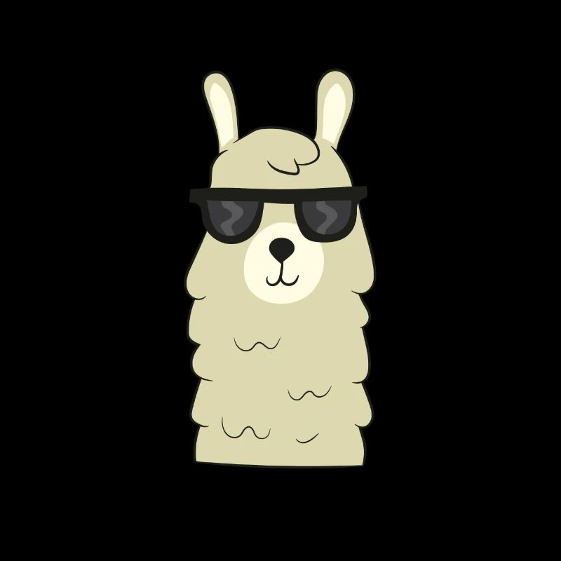 Llama - cool llama with sunglasses