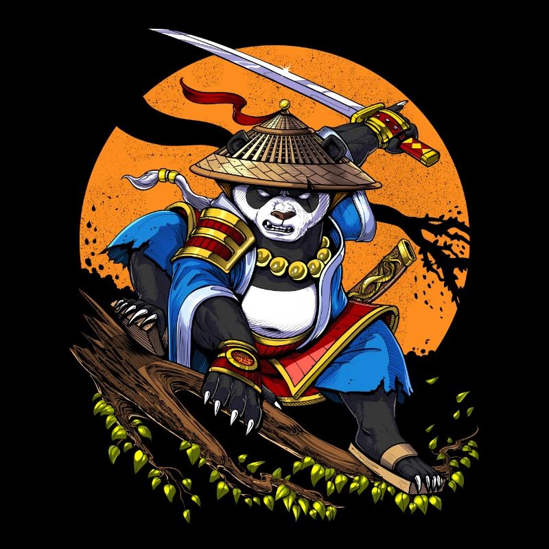 Panda Bear Samurai
