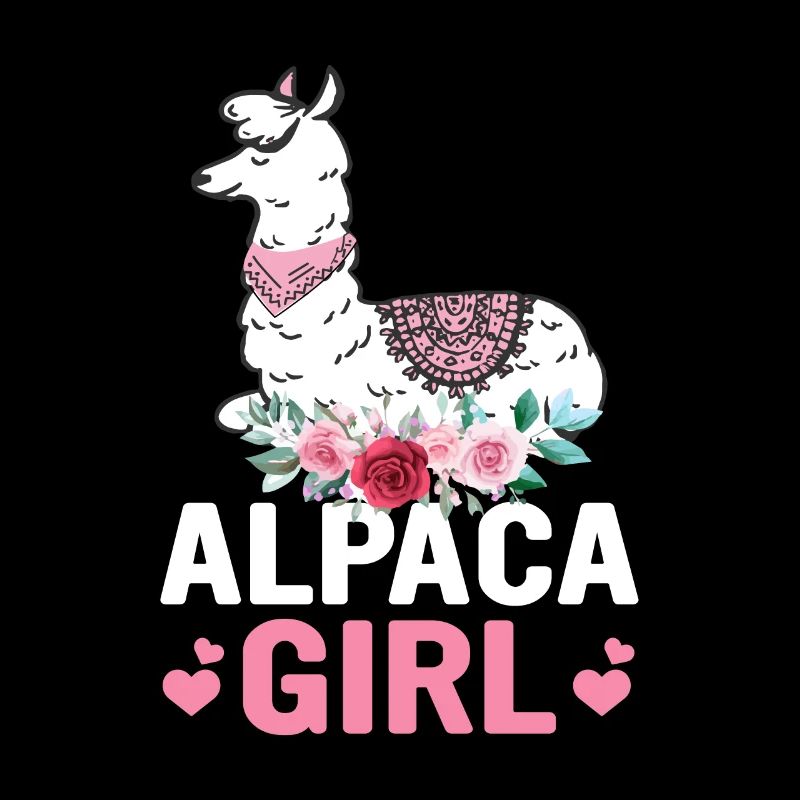 Alpaka Mädchen
