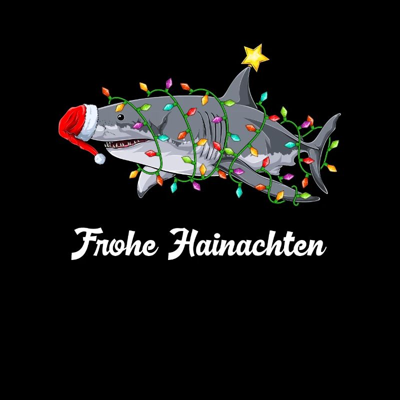 Joyeux Noël Requin Père Noël