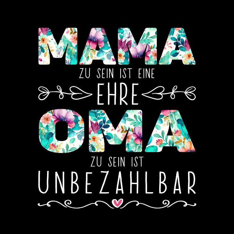 Mama Oma Geschenk Geburtstag Muttertag