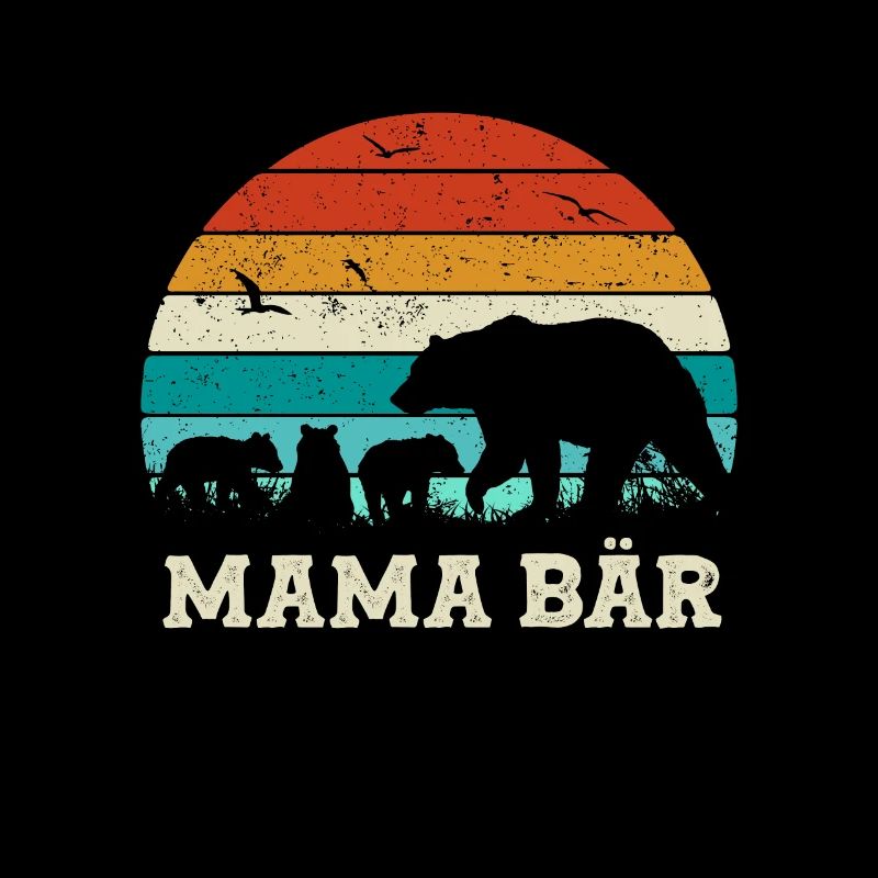 Mama Bär Dre Kinder Geschenk Muttertag Mamabär