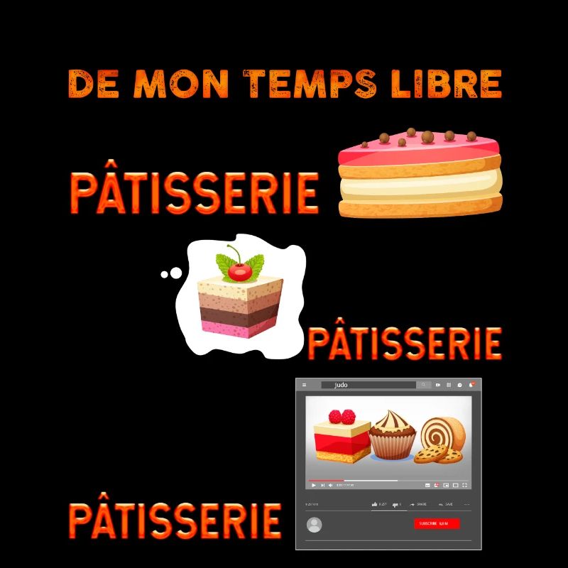Bakery Pastry Free Time Men Women