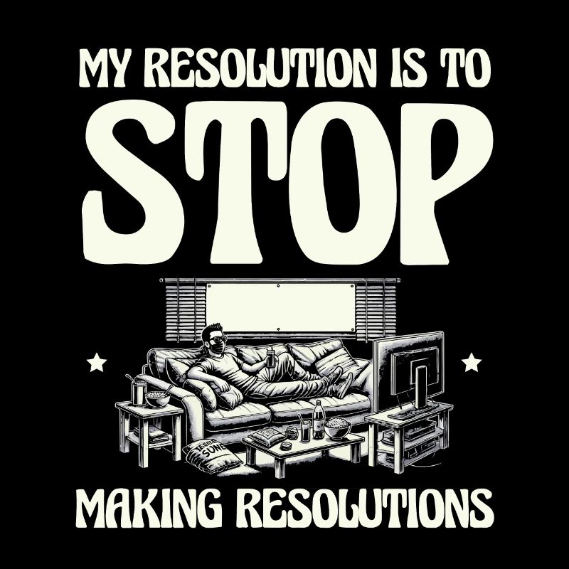 My resolution: no more New Year's resolutions