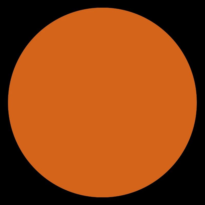 Orange - Circle - Pumpkin
