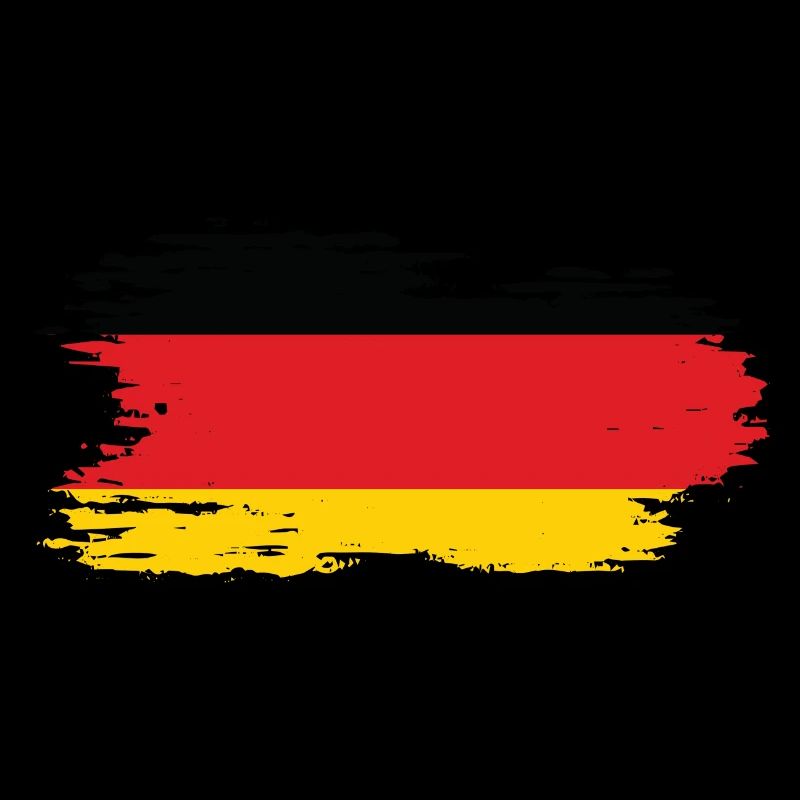 Germany - National Flag, Brush Effect