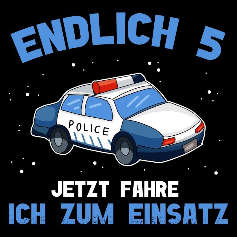 5 Geburtstag Polizei 5 Jahre Alt