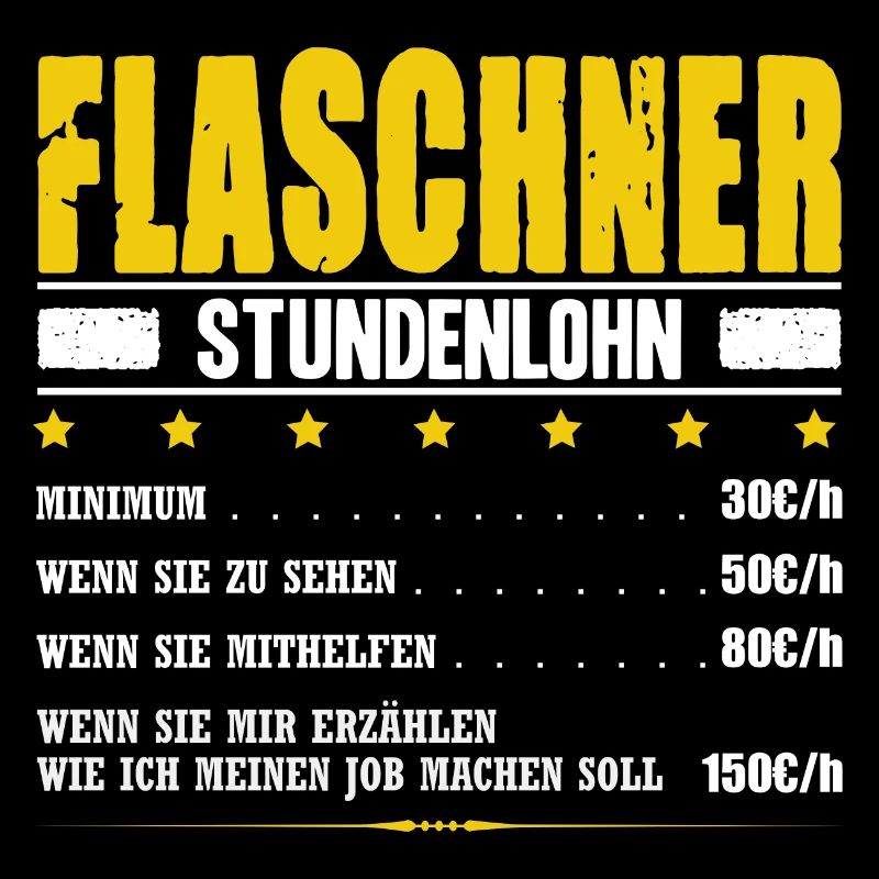 Flaschner Stundenlohn Blechner Spengler Klempner