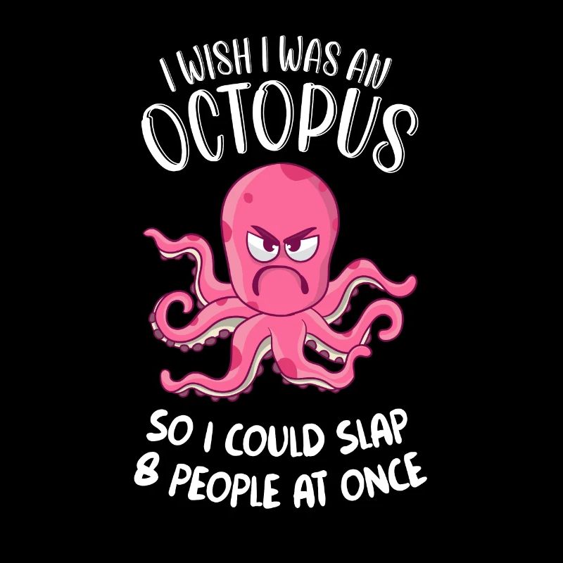 Octopus Octopus Ocean j’aimerais être une pieuvre