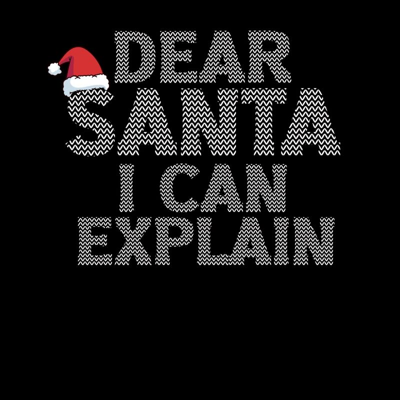 Dear Santa I Can Explain Xmas Naughty Matching