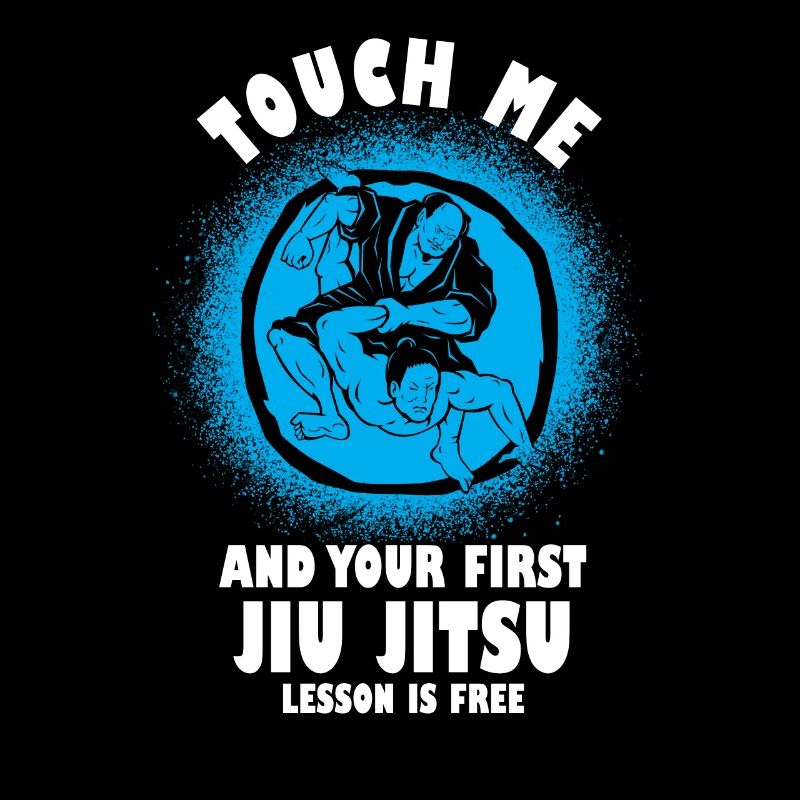 Touchez-moi et votre première leçon de Jiu Jitsu est gratuite