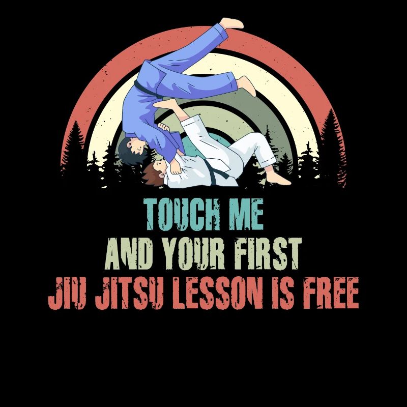 Touchez-moi et votre première leçon de Jiu Jitsu est gratuite