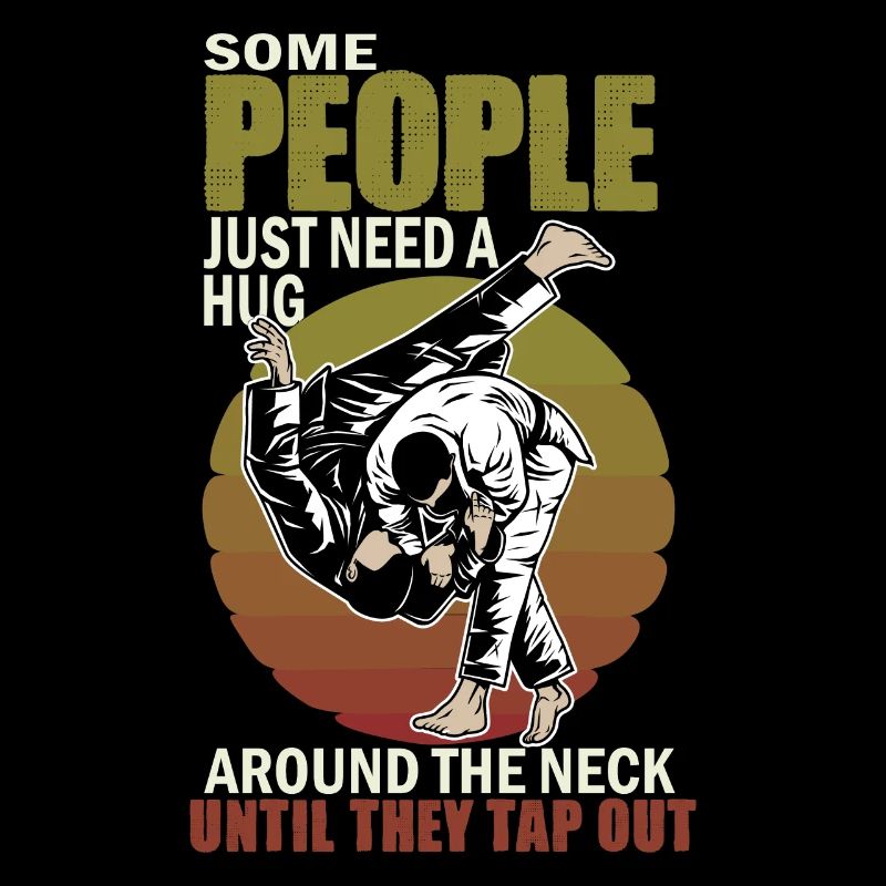 Some People Just Need A Hug Cage Fighter