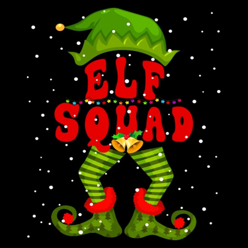 Elf Squad Cute Elf Christmas