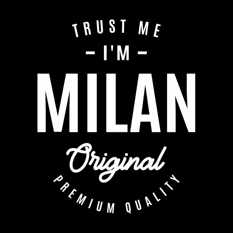 Milan Personalized Name