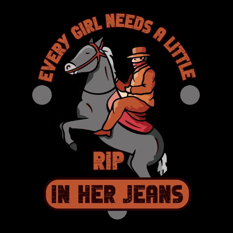 Jedes Mädchen braucht einen kleinen Riss in ihrer Jeans