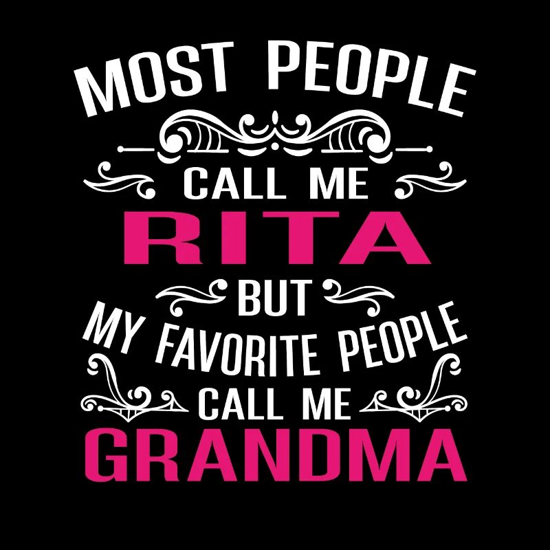 Rita Name Funny Personalized Grandma