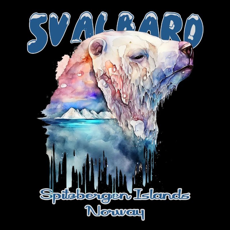Svalbard Norvège Spitzberg Ours polaire