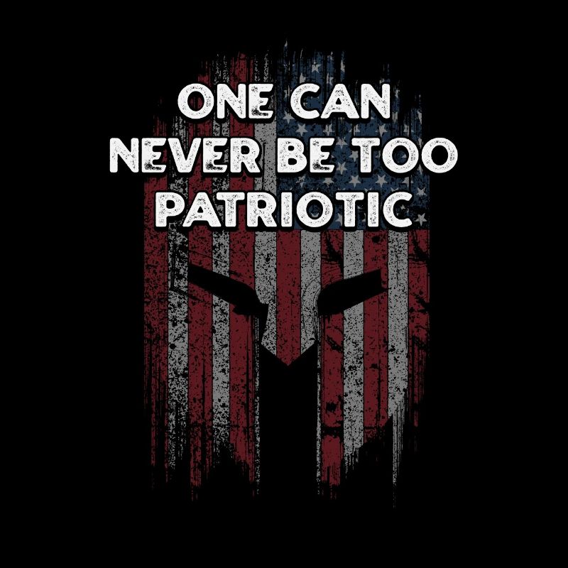 One Can Never Be Too Patriotic American 4th of