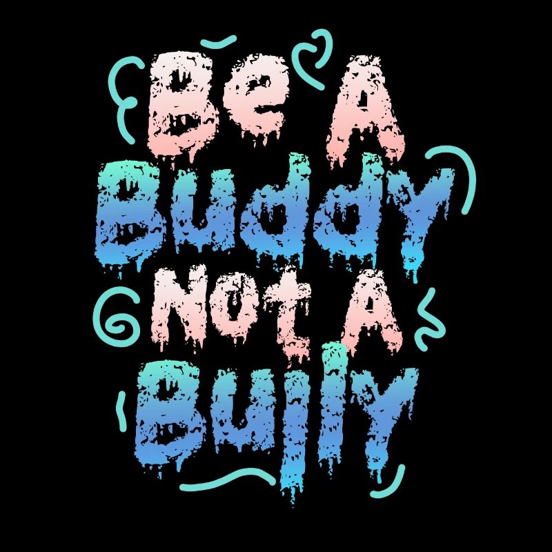 Sei ein Kumpel, kein Mobber Anti-Mobbing