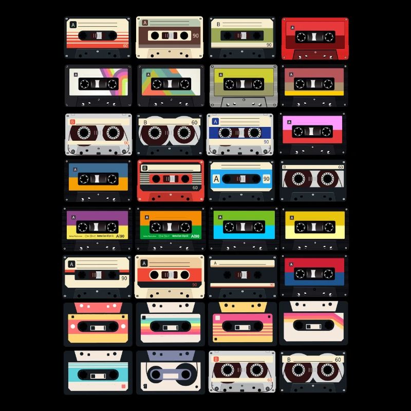 80's Cassette Tape 1990s Pencil Winding Cassette