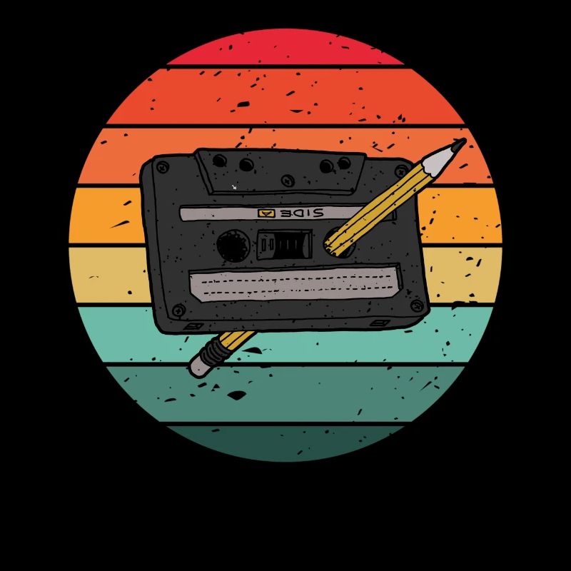 80's Cassette Tape 1990s Pencil Winding Cassette