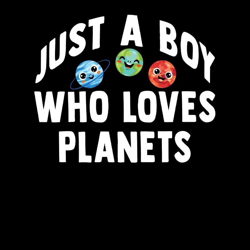 Juste un garçon qui aime les planètes du système solaire