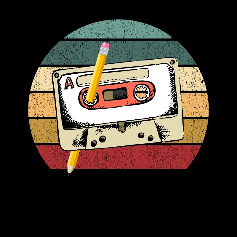 80's Cassette Tape 1990s Pencil Winding Cassette