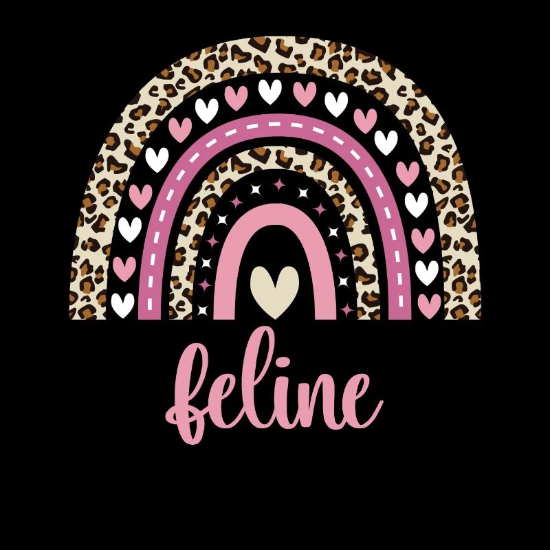 Feline Regenbogen Name Geburtstag Feline