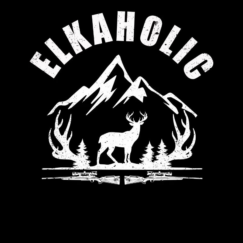 Elchjagd Elkaholic Jäger