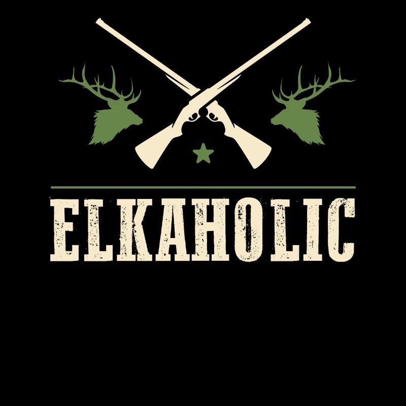 Elchjagd Elkaholic Jäger