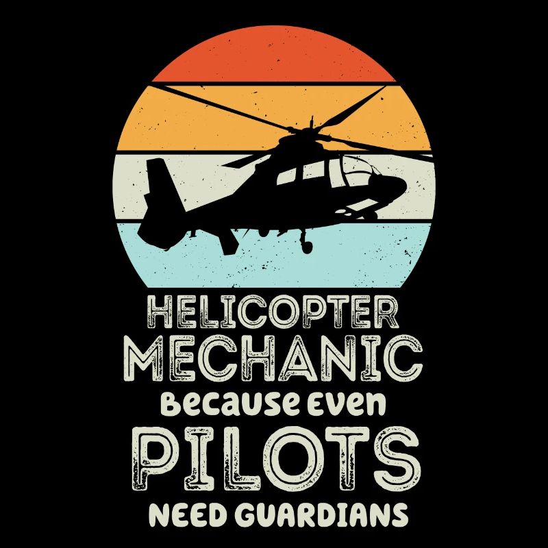 Hubschrauber-Mechaniker Wächter-Stolz