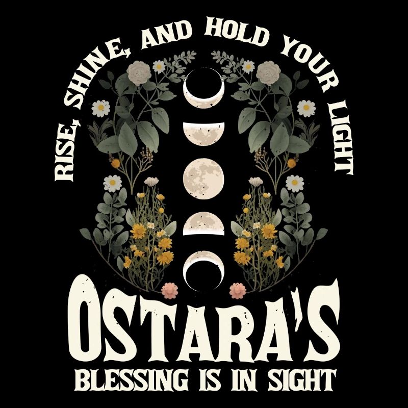 Ostara Witch Moon Eostre Spring Eastern