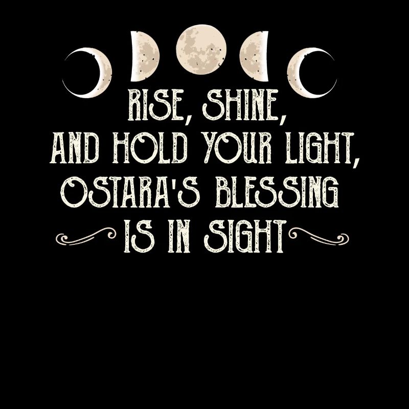 Ostara Witch Moon Eostre Printemps Oriental