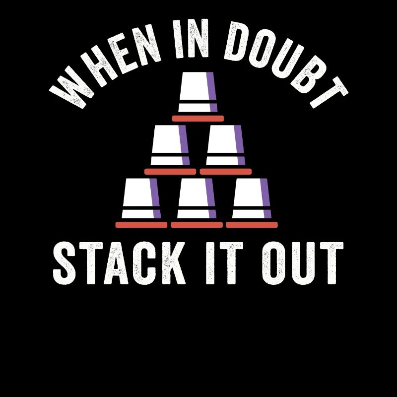 Sport Stacking Stacks Coupe de vitesse empilée