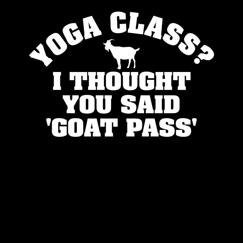 Yoga Class Or Goat Pass