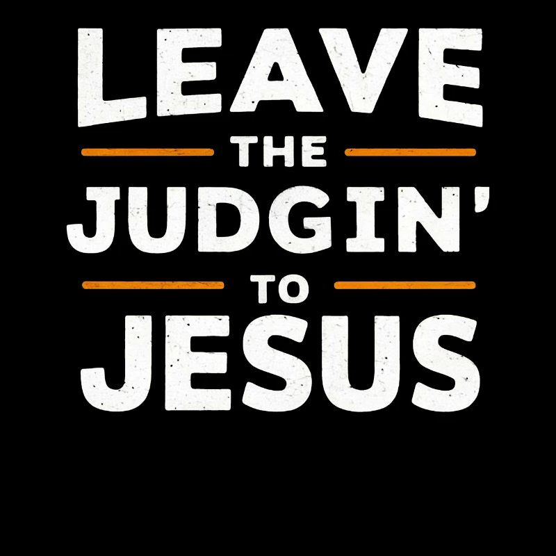 Überlassen Sie das Urteil Jesus