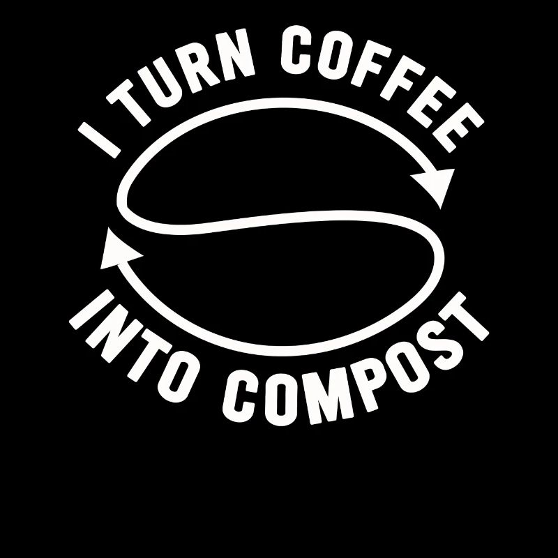 Ich verwandle Kaffee in Kompost Blue Planet