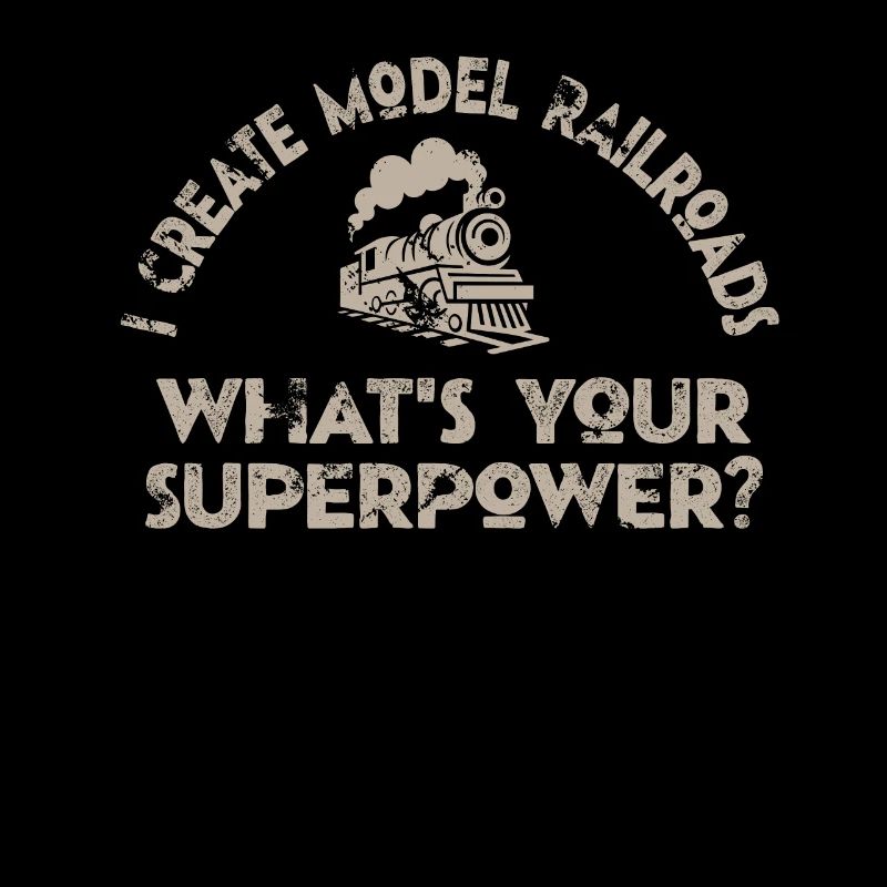Ich erschaffe Modelleisenbahn-Superkraft