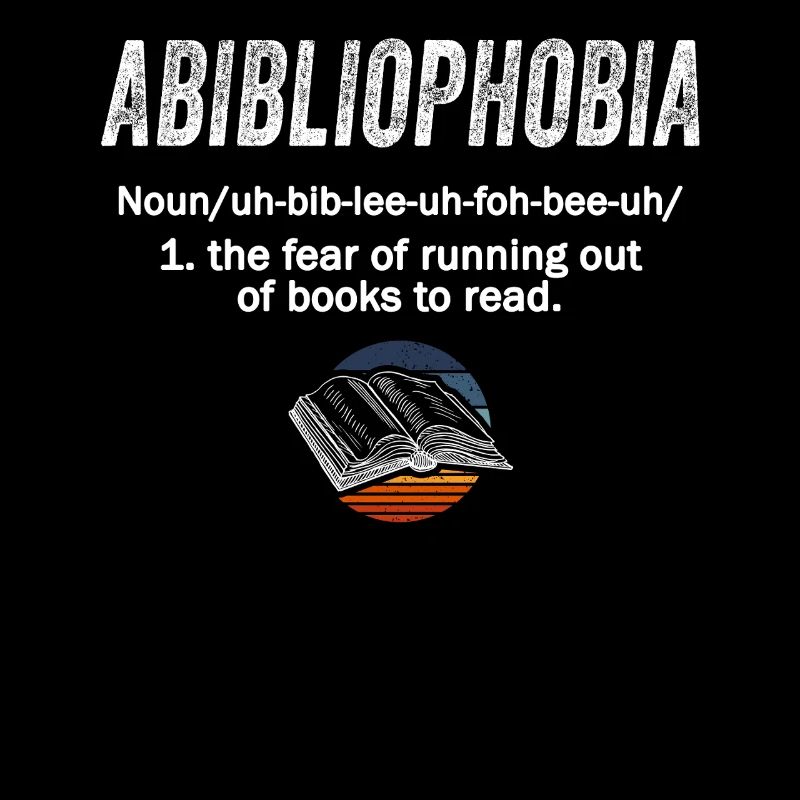 Abibliophobia Bookworm Livres de lecture