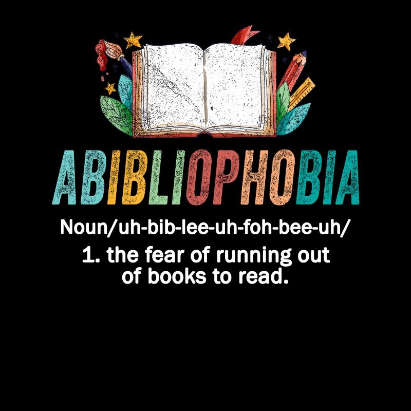 Abibliophobia Bookworm Livres de lecture