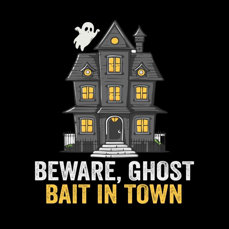 Beware Ghost Bait In Town Spooky