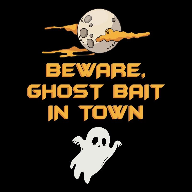 Beware Ghost Bait In Town Spooky