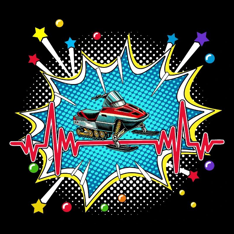 Imker Pop Art Comic Retro Herzschlag