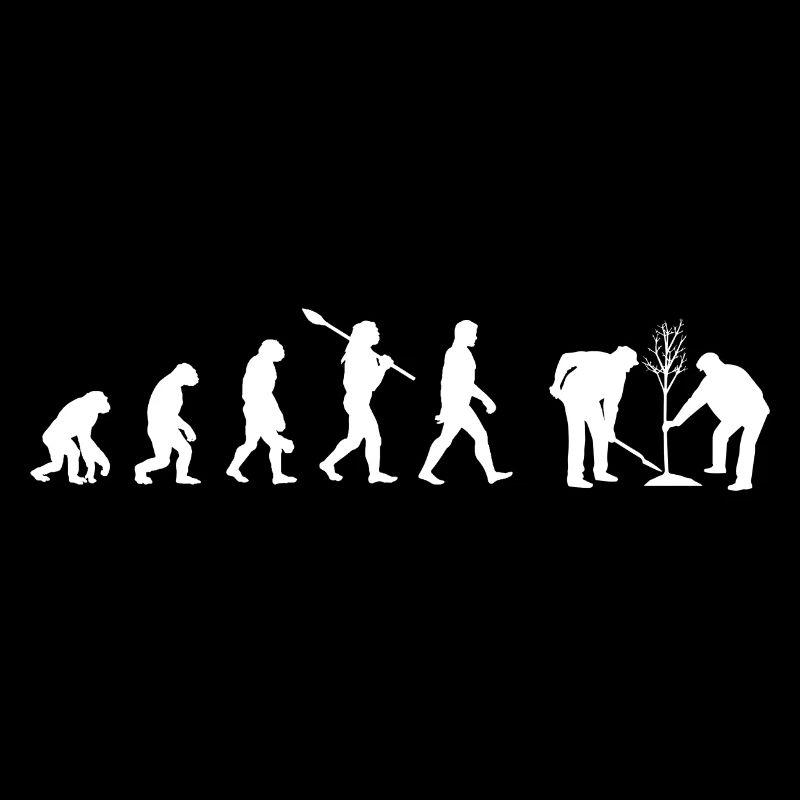 Zwei Förster - Evolution des Menschen / Darwin