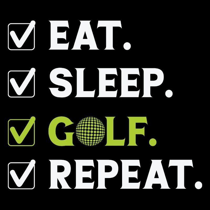 Golf Golfen Golfspieler Golfspieler Golfschläger