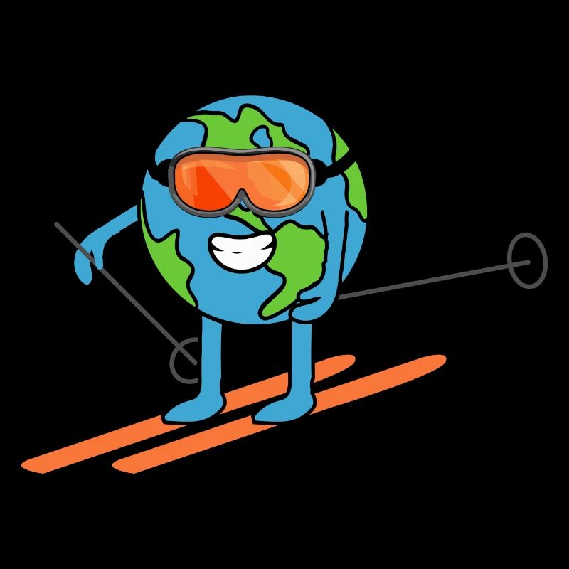 Earth skis Skiing Earth Day
