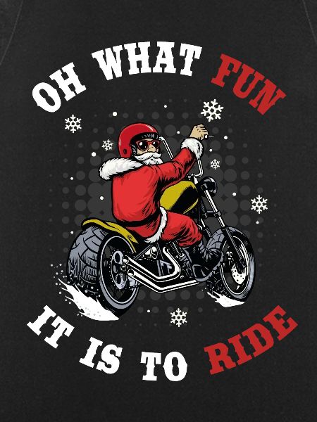 Santa Motorcycle Chopper